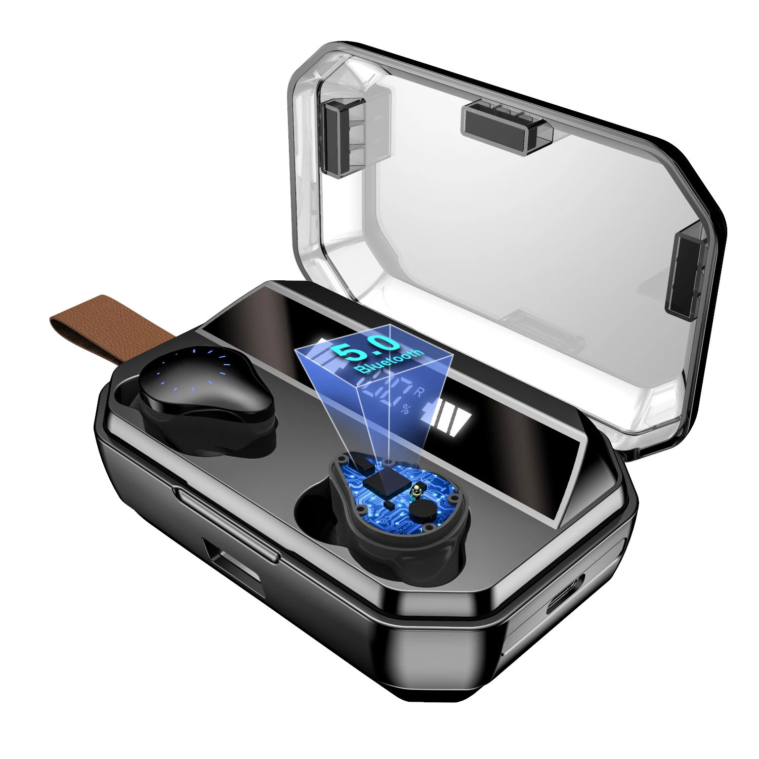 CTYPE X12 Bluetooth наушники 5,0 туры беспроводные наушники IPX7 водонепроницаемый аккумулятор 8000 мАч