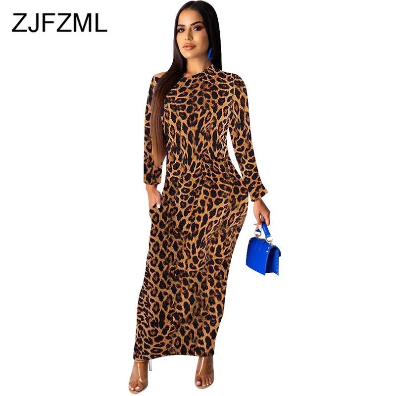 

Rainbow Printed Sexy Wrap Maxi Dress Women Long Sleeve Empire Bodycon Dresses Plus Size Causal Party Skinny Package Hip Dress