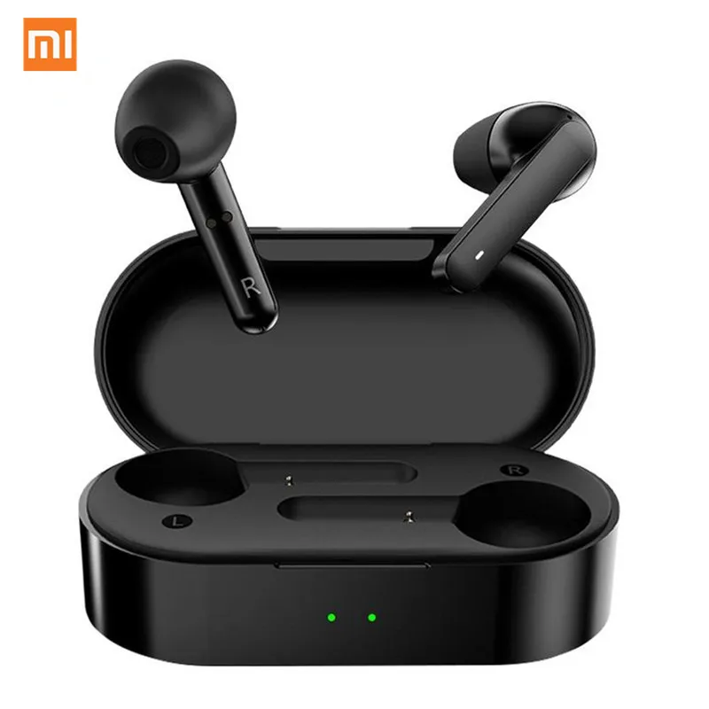 Tanie Xiaomi Mijia T3 Bluetooth 5.0 słuchawka hi fi Aptx4 Mic CVC DSP redukcja szumów połączenie dotykowe słuchawki zestaw słuchawkowy stereo na wszystkie telefony