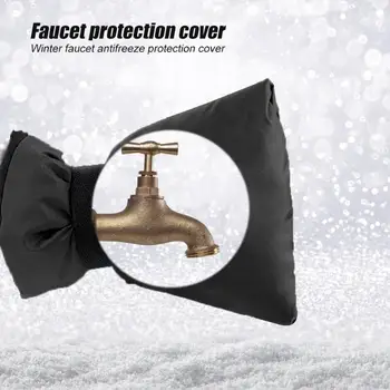 

2020 NEW Winter Faucet Cover Anti Freeze Protection Bags Kitchen Tap Outdoor Faucet Frost Protection Sock Cover Saving Tap Cover