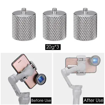 

Metal Counterweight for DJI Osmo Mobile 3 Counter Weight Gimbal Stabilizer Applied Balance to Moment Anamorphic Lens