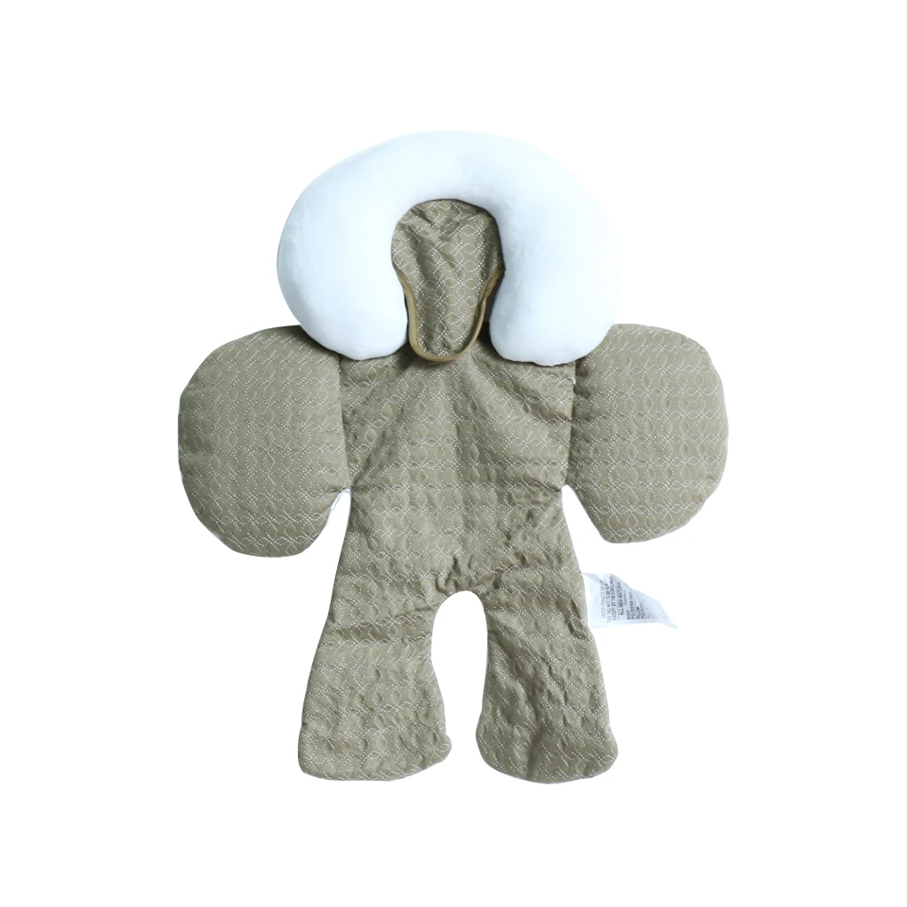 Baby Stroller Cushion Pad Cotton Breathable Kid Toddler Infants Stroller Car High Chair Cushion Liner Mat Protector - Цвет: NO.3