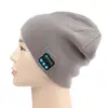 Winter Bluetooth USB Rechargeable Music Headset Warm Knitting Beanie Hat Cap Breathable Men Gorras Hats Warm Casual Lady Beanies 1