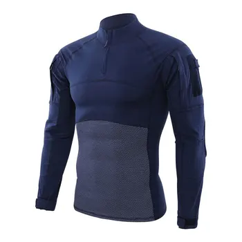 

Military Style Uniform Combat Shirt Men Assault Tactical Camouflage US Army T Shirt Airsoft Paintball Long Sleeve Shirts