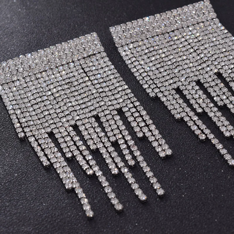 fringe trim rhinetones appliques (7)
