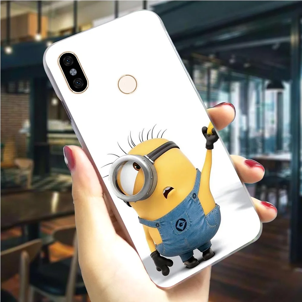 Чехол для телефона Xiaomi mi A3 Pro Despicable Me 2 mi nions Case mi A1 A2 Lite 5X6X6 8 Lite 9 9se mi x 2S mi 9T Pro CC9E CC9 A3 F1