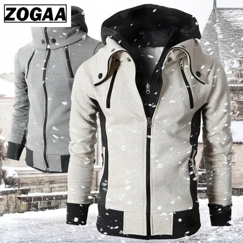 ZOGAA Men Hoodies Spring Autumn Casual Slim Fit Men Sweatshirt Streetwear Fake 2 Pieces Hooded Coat Plus Size Mens Hoodie Jacket ZOGAA Men Hoodies Spring Autumn Casual Slim Fit Men Sweatshirt Streetwear Fake 2 Pieces Hooded Coat Plus Size Mens Hoodie Jacket