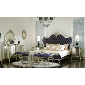 

Italy luxury bedroom fruniture classic bedroom set 0402-GD1