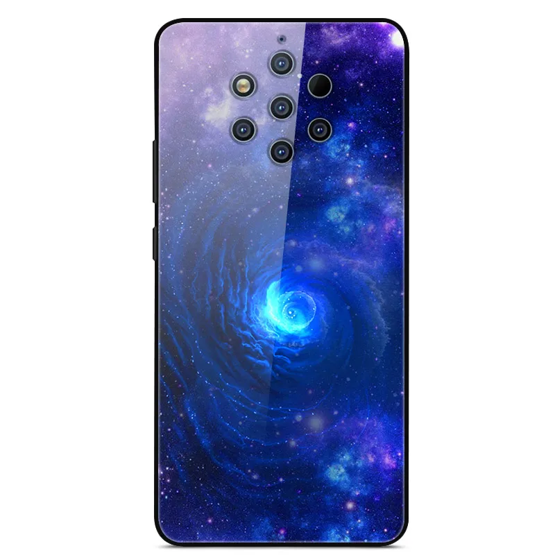 11 Для Nokia 9 PureView чехол из закаленного стекла «Планета космос» чехол из стекла для Nokia 9 Pure View Nokia9 PureView Coque Shell - Цвет: 11