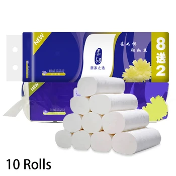 

Skin-friendly Toilet Paper Comfortable Kitchens Water Absorption White