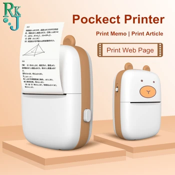 

Mini printer thermal sensitive black white printing wrong question office file web page picture printing Bluetooth connection
