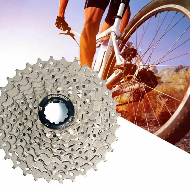 MTB Cassette Round Shape MTB Bike 9 Speed Cassette Part For Mountain Bike Road Bicycle Freewheel 11-32T