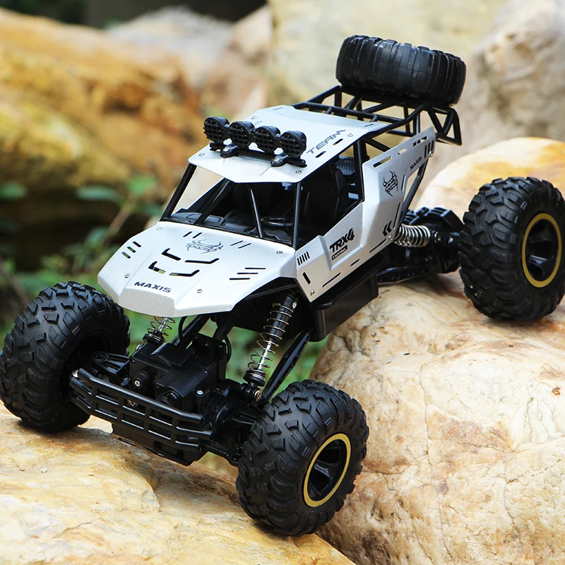 Радиоуправляемая машина 4WD 2,4 GHz альпинистская машина 4x4 двойные двигатели Bigfoot автомобиль пульт дистанционного управления модель внедорожника игрушка