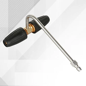 

4000PSI Double Rotating Nozzle Turbo Nozzle 1/4\" Quick Connect Accessories