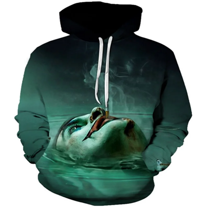 

Suicide Squad 3D Hoodie Men's and Women's Sweatshirt Clown Funny Print Pullover Autumn and Winter Brand Sportswear Boys Hoodie