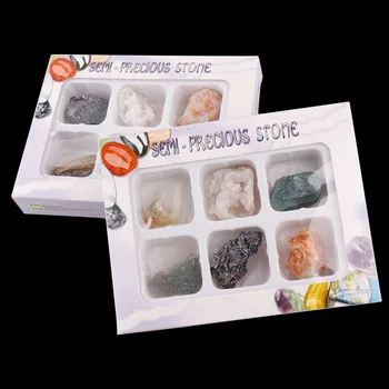 

Mixed Mineral Natural Ore Specimens Original Stone Craft Crystal Gemstone Healing Natural Crystal Stones Fine Gifts Collection