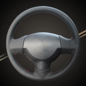 

Car Braid On The Steering Wheel Cover for Mitsubishi Lancer X 10 2007-2015 Outlander 2006-2013 ASX 2010-2013 Interior Auto Cover