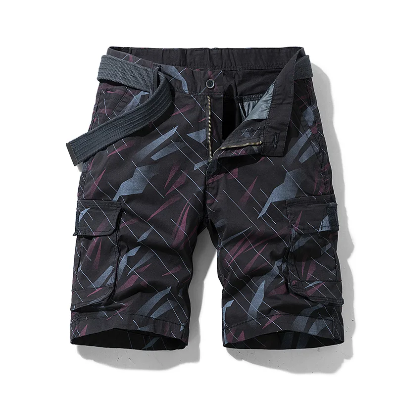 2023New Multi-Pocket Shorts Loose Military Shorts Summer Men's Shorts Quality Tactical Cargo Shorts Outdoor Sports Casual Shorts