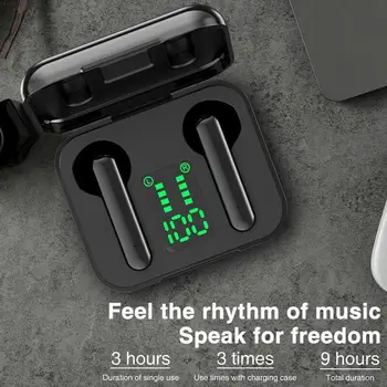

X15 TWS Bluetooth Wireless Headphones Touch Control Earphones Sports Headset 5.0 LED Display Waterproof Gaming Bluetooth V9S0