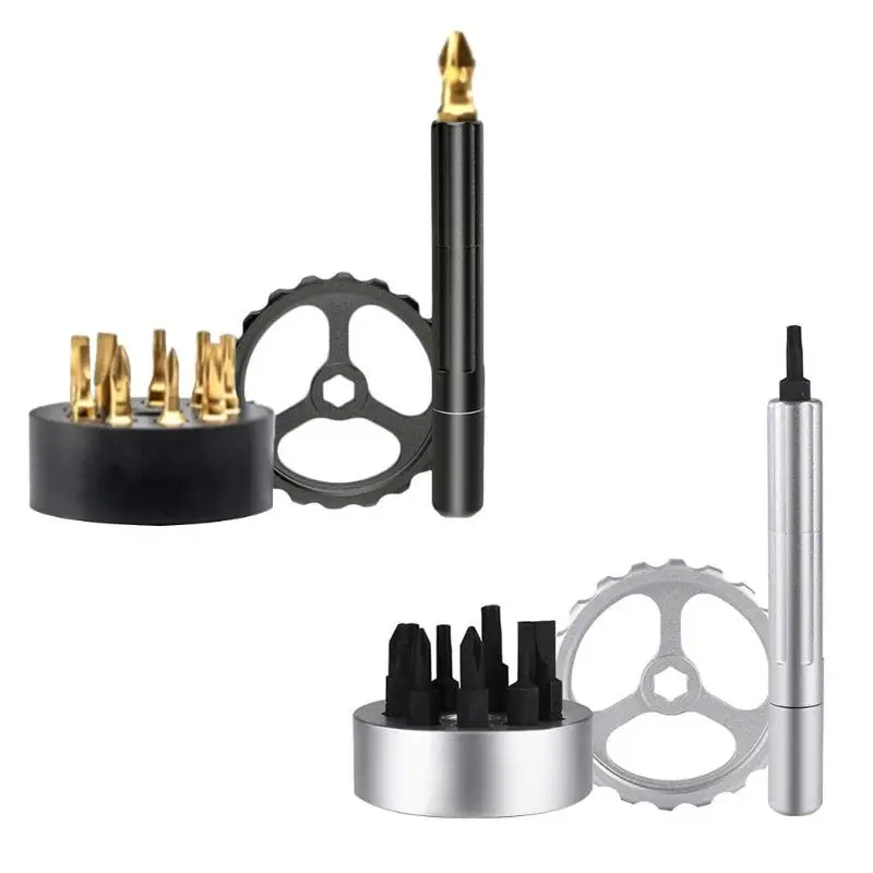 

10 in 1 Precision Screwdriver Kit Repair Multitool with 10pcs Screw Bits
