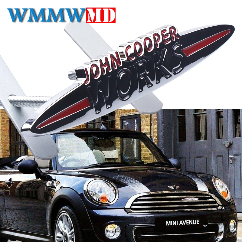Эмблема наклейка на автомобиль знак для Mini Cooper S John работает R50 R52 R53 R55 R56 R57 R58 R59 R60 R61