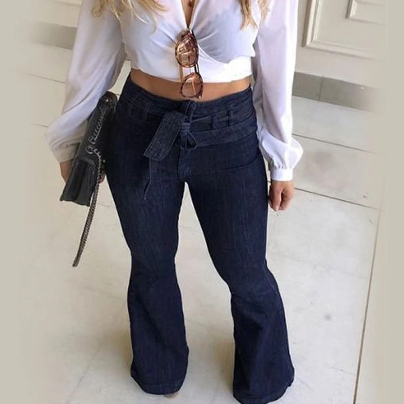 high waisted comfy jeans