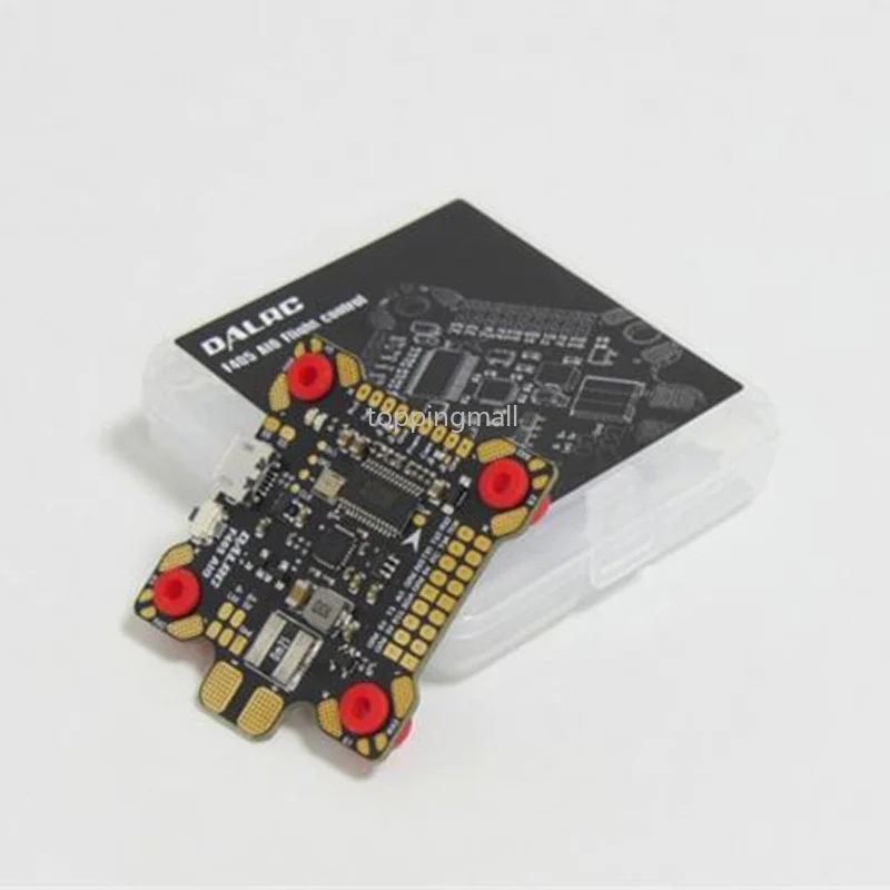 

DALRC F405 AIO Flight Controller MCU6000 STM32F405RGT6 Built In OSD BEC 9V/3A PDB for DIY FPV Racing Drone Quadcopter 16%OFF