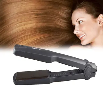 

Dropship 1Pcs Professional Tourmaline Ceramic Heating Plate Straight Hair Styling Tool With Fast Warm-up Thermal Perform