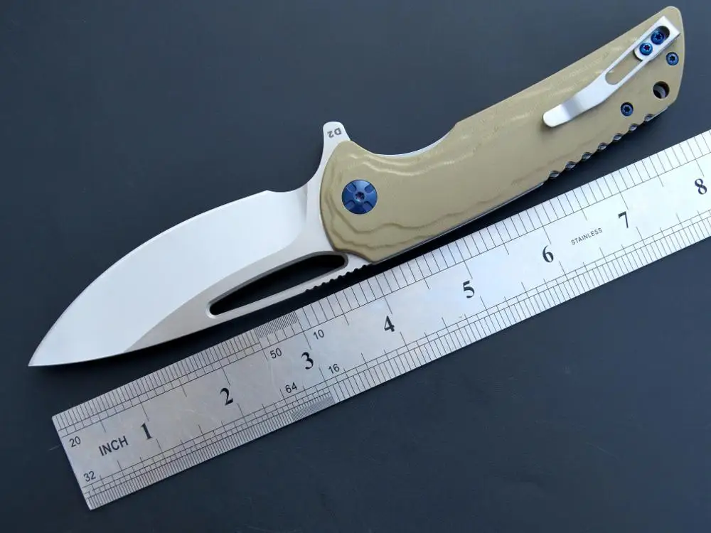 Eafengrow EF928 складной домкрат нож D2 лезвие+ G10 Ручка для выживания походный карманный нож охотничья посуда тактический инструмент для повседневного использования
