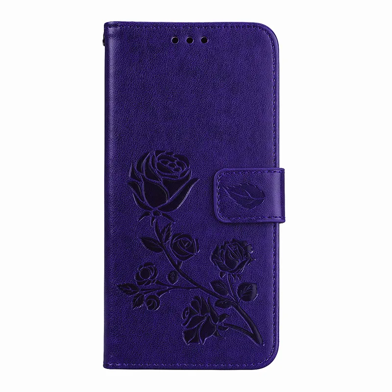 Кожаный чехол-кошелек для iPhone Xs Max XR 8 7 Plus X 6s 6 Plus 5s SE 5 Book, откидной Чехол, мягкий чехол, 3D тисненый розовый цветок