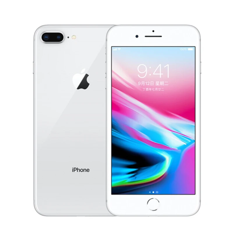 Apple iPhone 8 Plus глобальная версия 4G LTE мобильный телефон 5," 3 ГБ ОЗУ 64 Гб/256 Гб ПЗУ шестиядерный Fringerprint NFC смарт-телефон