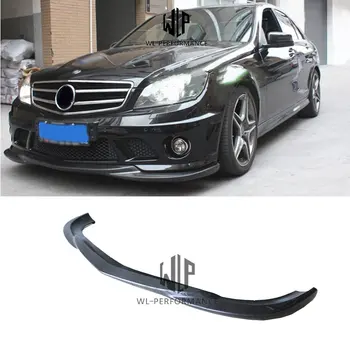 

W204 GE Style High Quality Carbon Fiber Front Lip Splitter Car Styling For Mercedes-Benz C Class W204 Car Body Kit 2011-2014