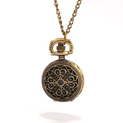 Retro openwork pattern Roman scale medium pocket watch court creative gift value exquisite flip pocket watch