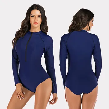

Fashion Women Swimwear Bikini 2020 One Piece Swimsuit Tankini Set Plus Size Biquini Feminino bikinis Rash Guard Surf Swimsuit