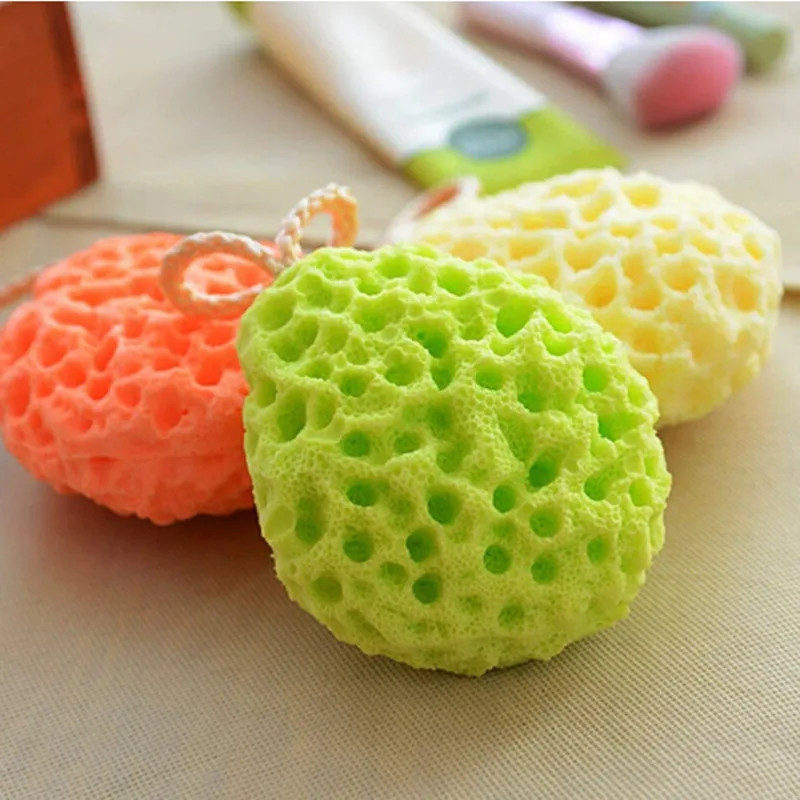 Губка из пенопласта в форме соты для душа Loofa натуральные губки шара мягкие