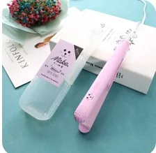 Mini Hair Curling Rod Straight Roll Dual Purpose Splint Internal Buckle Electric Coil Rod Straight Plate Clip Hair Straightner - Цвет: 2
