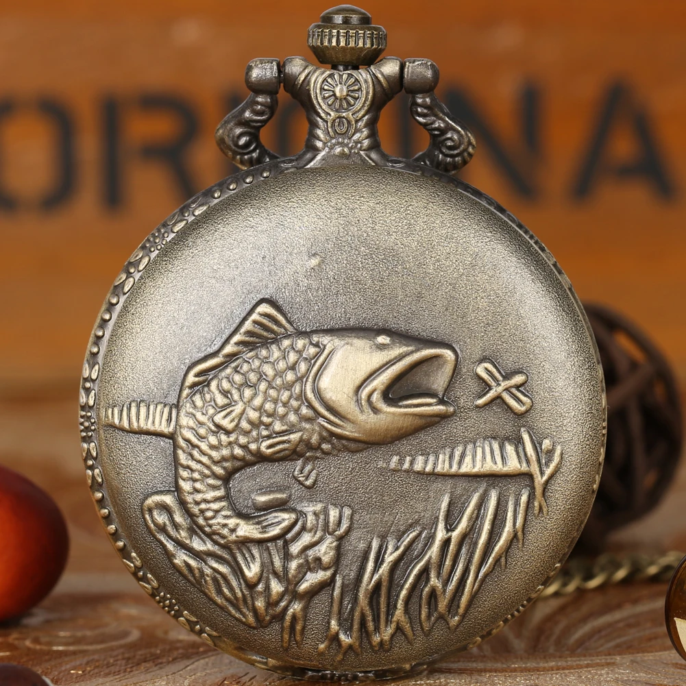 fishing pocket watch