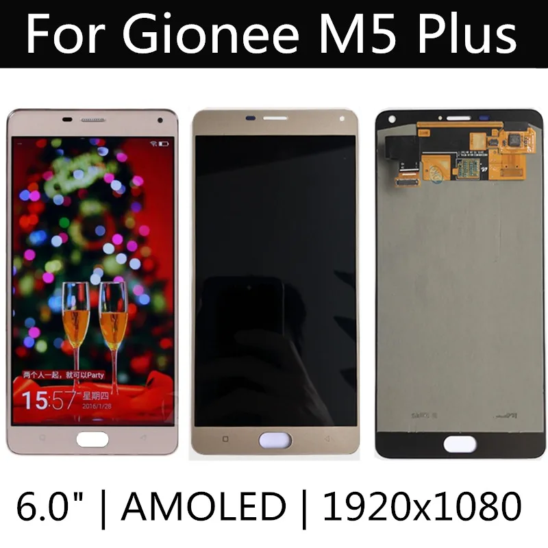 6 0 &quotдля марафона M5Plus ЖК-дисплей DisplayTouch Экран Набор для замены цифрового