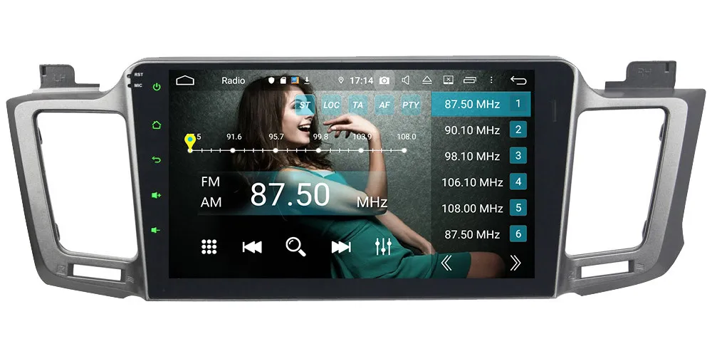 Klyde 10," ips 4G wifi Android 9,0 Восьмиядерный 4 Гб ОЗУ 64 Гб ПЗУ DSP BT автомобильный DVD мультимедийный плеер радио для Toyota RAV4 2012