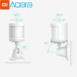 Оригинальный Xiaomi Aqara датчик человеческого тела умный Zigbee подключение Движение датчик движения автоматический индукционный датчик тела