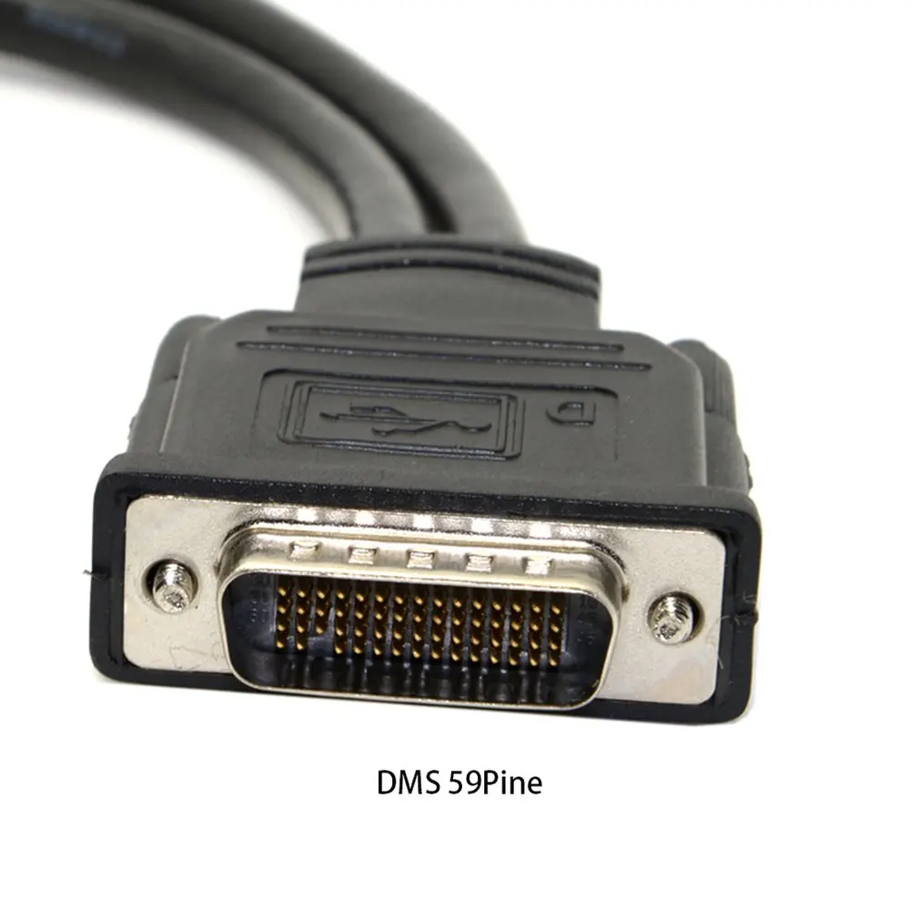DMS-59Pin Мужской к двойной Displayport Женский сплиттер удлинитель конвертер 59pin для ПК видеокарты
