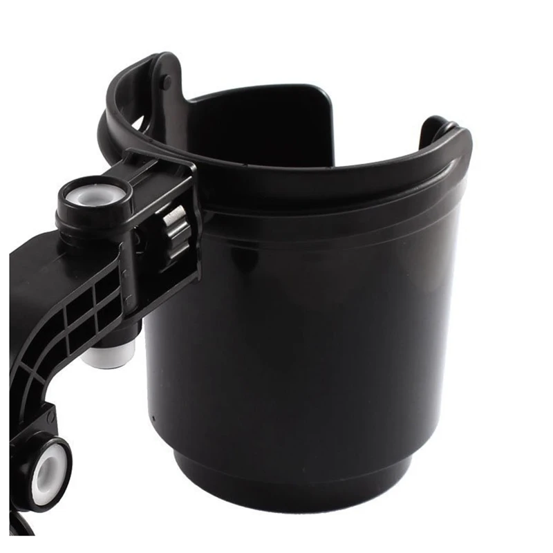 Car Auto Black 9.5cm Drink Can Cup Bottle Adjustable Holder Bracket