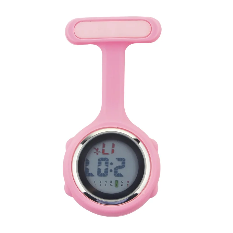 Low Price Fob Pocket Brooch Watches Doctor Medical Digital Silicone Nurse Clock-Clip Timepiece rZKmNpqJy
