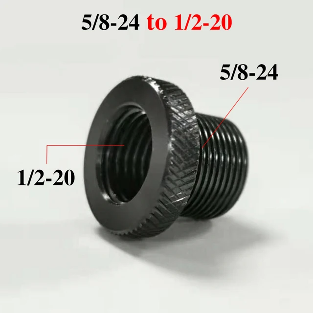1pcs 5/8-24 to 1/2-20 M14x1 M14x1.5 for Barrel Thread Adapter Fuel Filter Tube Thread Adapter Suitable For NAPA Fuel Filter 02