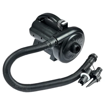 

Car Rechargeable Electric Air Pump Deflate Cushion inflatable Boat High Pressure Air Compressor LED indicator EU Plug