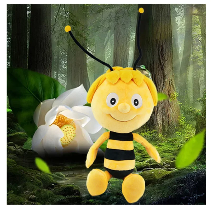 Maya Bee чучело плюшевая игрушка кукла подарок на день рождения детский подарок 65 см