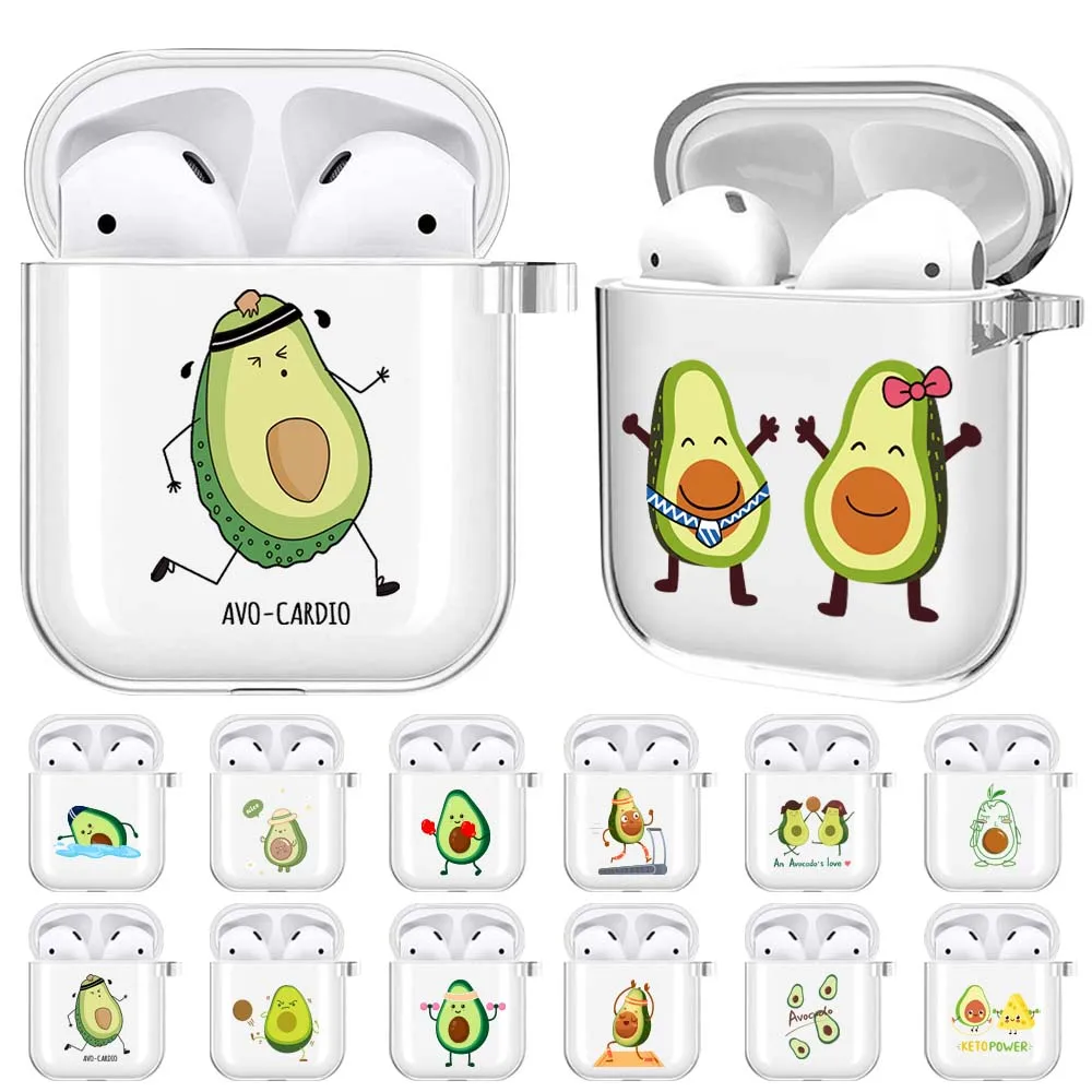 

Soft Silicone Protective Cover Cases Bluetooth Wireless Earphone Cover for Apple Airpods 1/2 Anti-fall Charging Sleeve