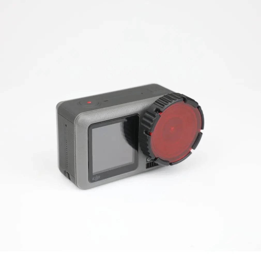 

Diving Lens Filter For DJI OSMO Action Camera Optical Glass Lens Filter for Underwater Shooting Correct the Color Deviation Red