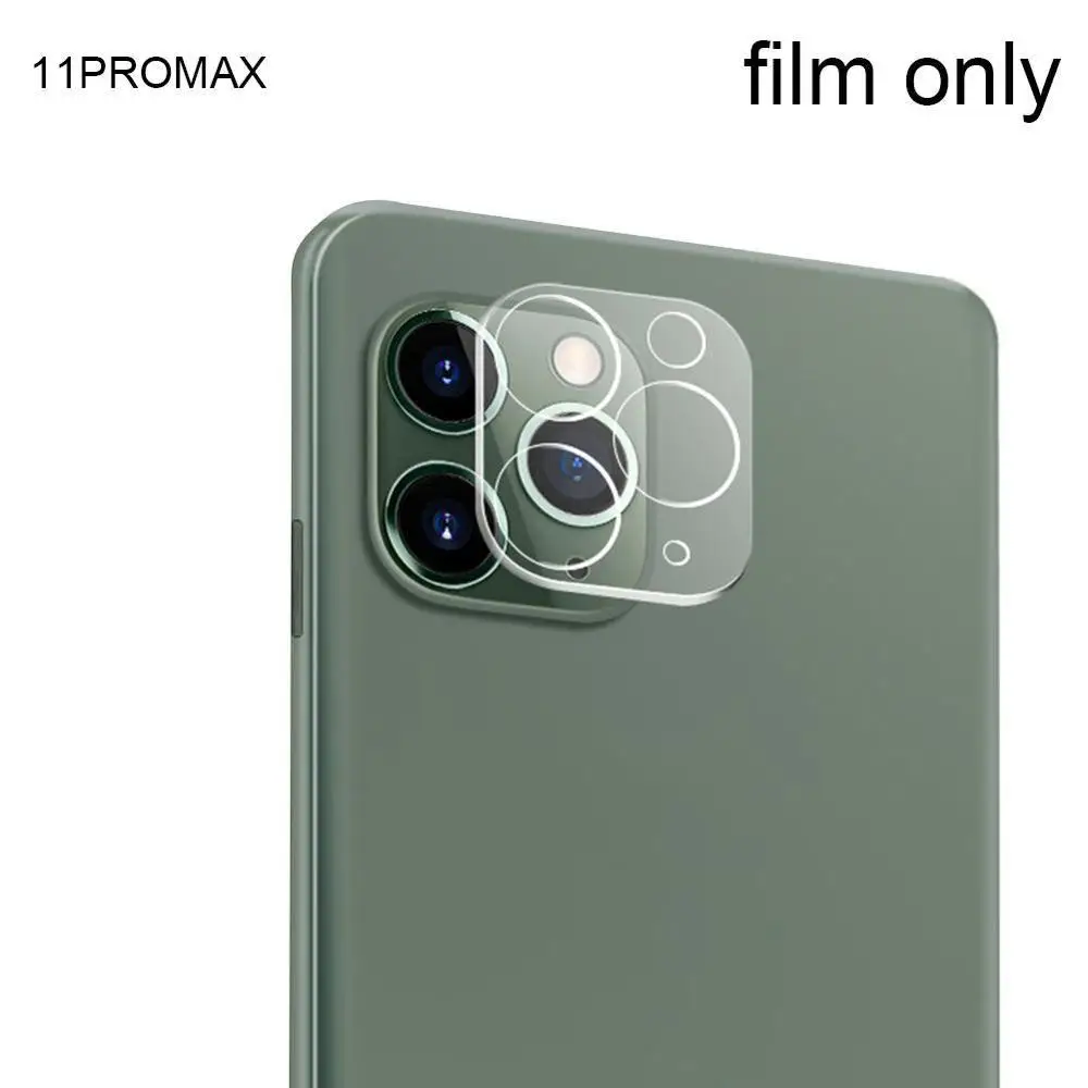 ForiPhone 11/11 Pro Max Camera Tempered Glass Protector Cover Film Protection HD Lens Tempere Film Film Protective Lens R7P8