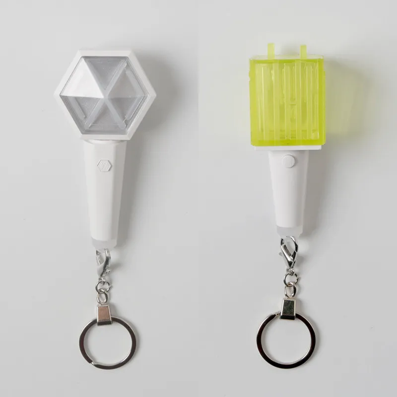 

KPOP EXO NCT Light Stick Key Chain Keyring New Album BABY YOU ARE NON STOP MINI Light Stick Pendant Light Stick XIUMIN BAEKHYUN